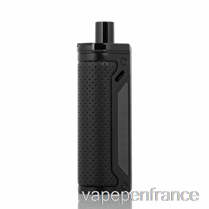 Perdu Vape Thelema 80w Pod Mod Kit Noir / Stylo Vape En Cuir Grainé